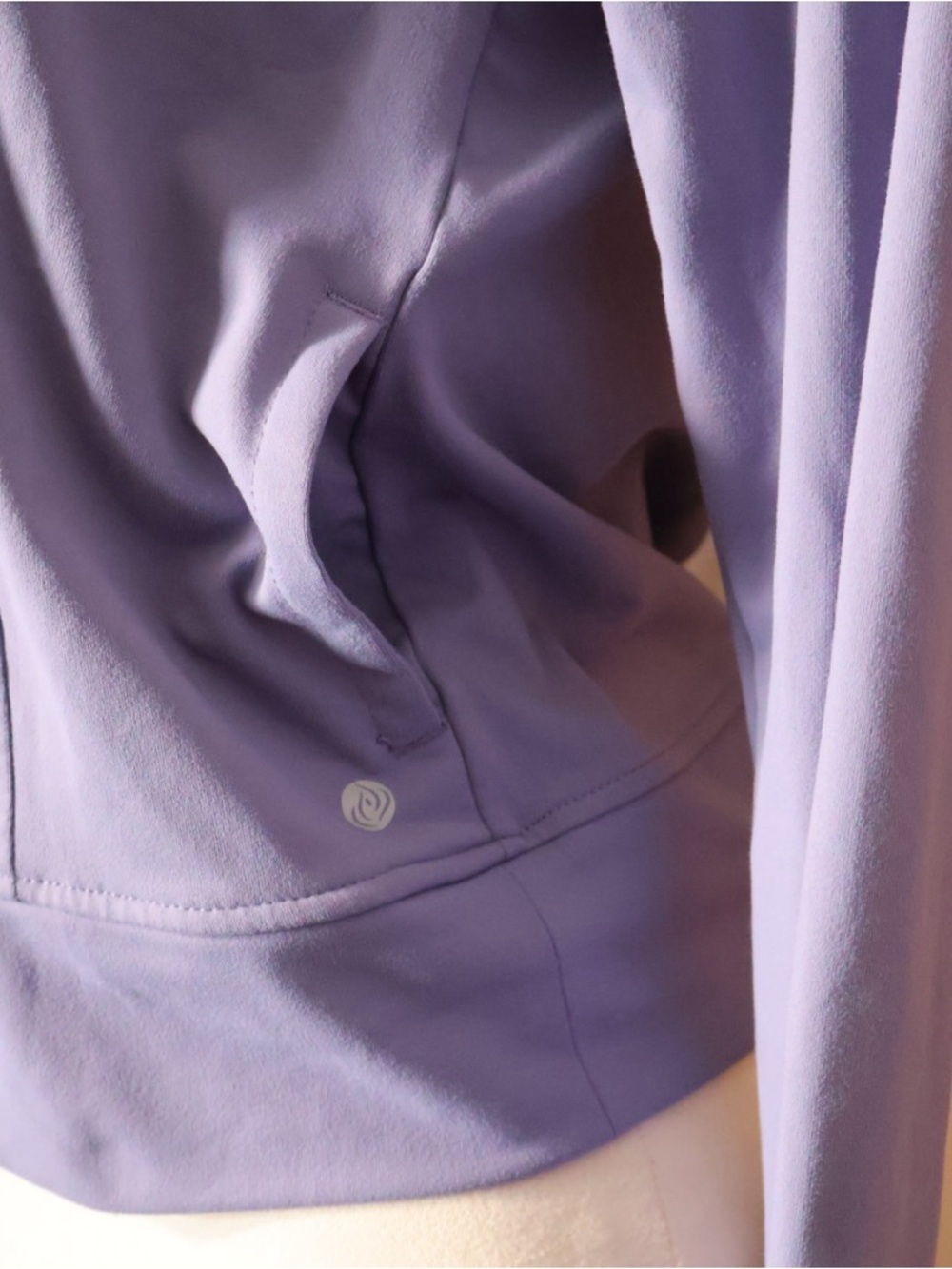 Apana Lavender Zip-Up Jacket - Picture 4 of 6